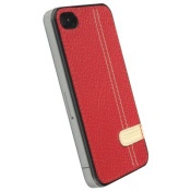 krusell 89511 gaia undercover apple iphone 4 red